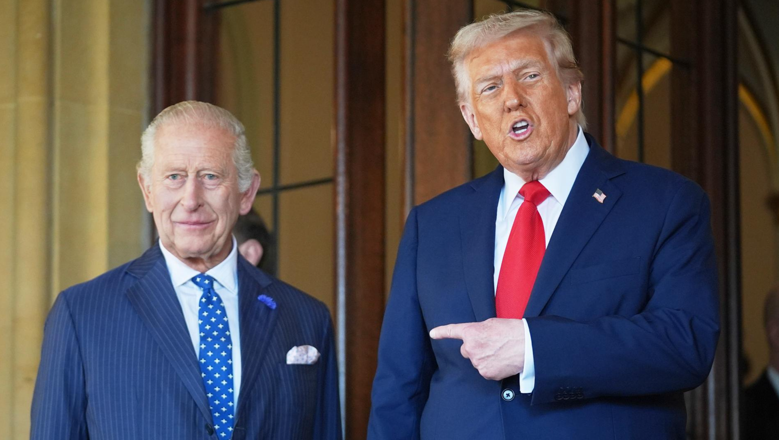 Trump Claims Distant Lineage to King Charles — Now He Aims for Buckingham Palace!