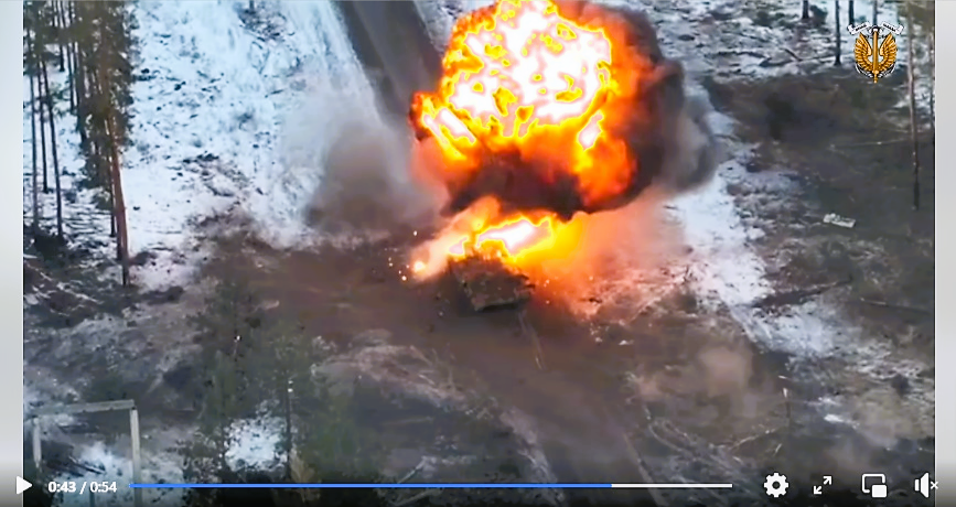 Putin tobt - Ukrainische Spezialeinheit "Weiße Wölfe" zerstört zahlreiche russische Panzer!