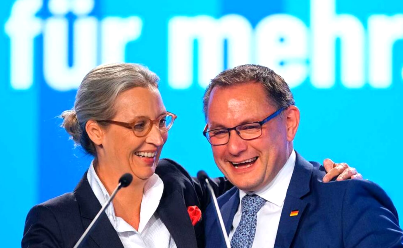 Absolute Mehrheit! AFD und Wagenknecht-Partei nicht zu stoppen - zusammen können sie regieren!